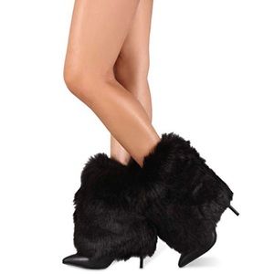 Faux Fur Bootie